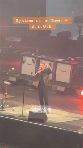System of a Down - B.Y.O.B live in London 13.07.26 #systemofadown #soad #byob #concert #livemusic