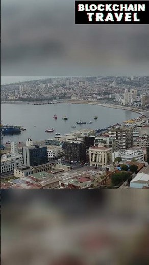 Cityscape Aerial Views: Colorful Houses and Dense City Life #shorts