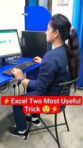 Excel Tips & Tricks 🔥#excel #computer viral #exceltips #sirfexcel #gurmeetsir #instareels #instagram #facebookreels #tlscomputer #thelifistudy ✅Download Our 𝗧𝗟𝗦 𝗖𝗢𝗠𝗣𝗨𝗧𝗘𝗥 App From play store Do WhatsApp For Course Related Query :6397170477 YouTube : tlscomputer Facebook : tlscomputer Instagram : tls_computer | TLS Computer