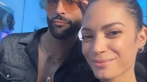Marco Mengoni e il (casto) bacio a Elodie