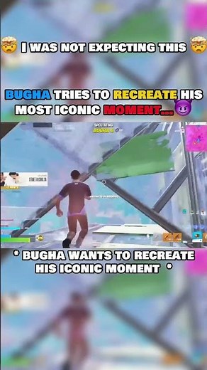 Bugha Tries To Recreate His Most Iconic Moment… 😈 #chapter7season3 #fortnite #bugha