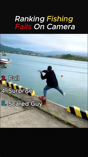 Ranking Fishing Fails on Camera