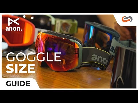 The ULTIMATE Anon Snow Goggles SIZE GUIDE!