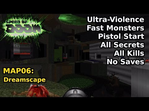 Speed of Doom - MAP06: Dreamscape (Fast Ultra-Violence 100%)