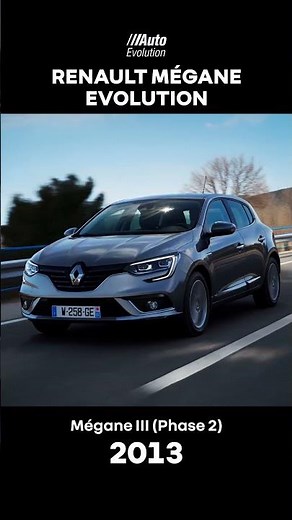 Renault Megane Evolution 1995 to 2025 (Full Model Timeline)