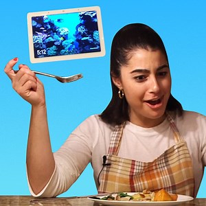2.3M views · 762 reactions | I tried cooking an entire holiday meal using Google Hub and found there are two major flaws with it. | Insider Tech | Facebook
