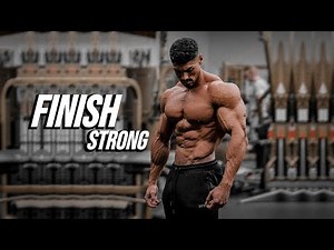 FINISH STRONG - Gym Motivation 😈