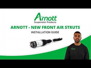 Arnott front left and right air struts installation video for Jeep Grand Cherokee IV (WK2)