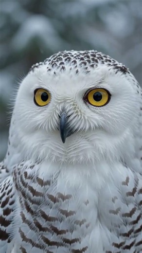 #shorts This is Crystal, a snowy owl (Bubo scandiacus) #wildlife