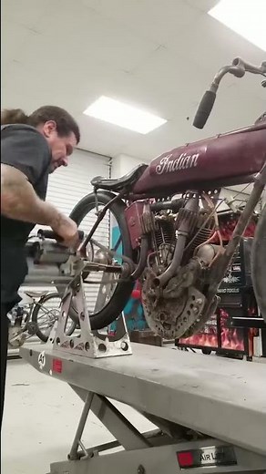 Billy Lane 1911 Indian 1000cc Motorcycle Sons of Speed Board Track Racer #billylane #shorts