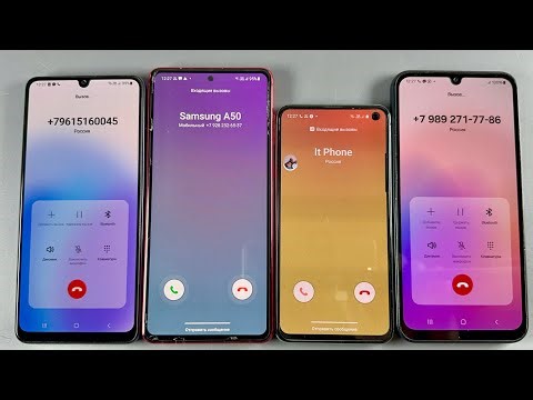 Incoming Call Samsung Galaxy A32 + Samsung Galaxy Note 10 + Samsung Galaxy S10e + Samsung A24