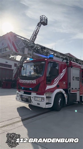 Drehleiter DL(A)K der Freiwilligen Feuerwehr Jüterbog🚒🇩🇪#Jüterbog #firedepartment #drehleiter #dlk