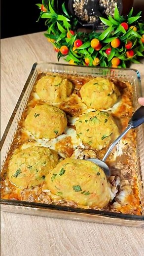 🧀 The Ultimate Loaded Cheesy Potato Casserole! 🤤 #shorts #viralfood