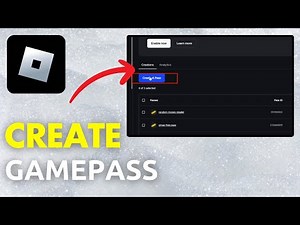 How To Create A Gamepass In Roblox (Full Guide)