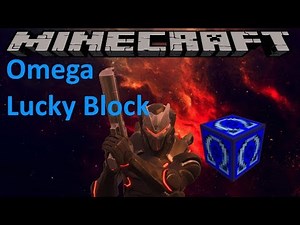 OMEGA LUCKY BLOCK MOD - MINECRAFT 1.12.2 (MOD SHOWCASE)
