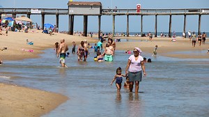 Sand cliffs are forming on Maryland, Delaware and Virginia beaches. Why are they there?