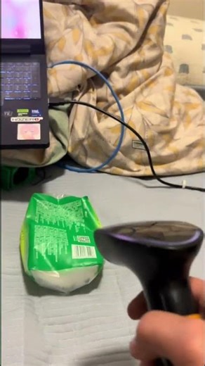 Laptop unlocked using barcode scanner in Hebei, China