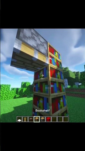 realistic book in Minecraft|in easy steps 🔥#gaming