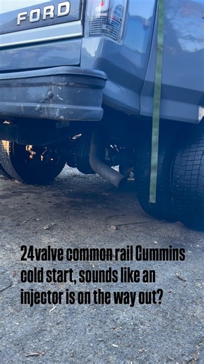 Kerien Nur on Instagram: "24valve common rail Cummins obs ford dually wiiicked cold start#obsford #obscummins #automotive"