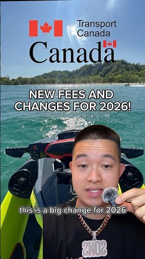New changes to the Canadian boating Pleasure Craft License system for 2026!