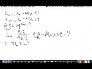 17 - Power calculation for Ttest-data