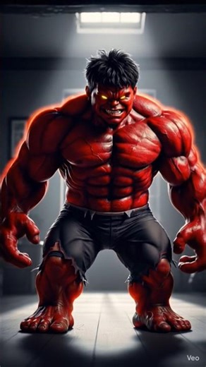 Hulk Transformation into Red Hulk | Epic Monster Hulk Transformation #shorts