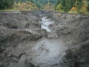 UM Condit Dam Removal Time Lapse Reservoir 2.wmv