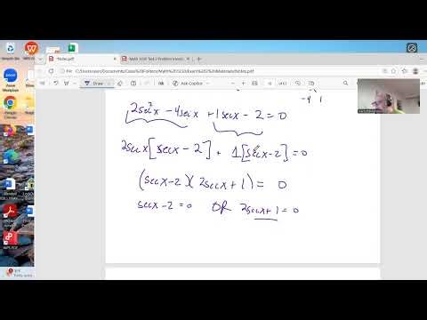 Math 1230 Test 2 Practice Problem 7c