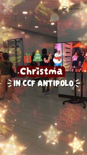 From the CCF Antipolo family to yours, a blessed and Merry Christmas! 🎄 Jesus loves you in every season, and there is always Hope in His Name! #CCFAntipolo #MerryChristmas #Jesus | CCF Antipolo