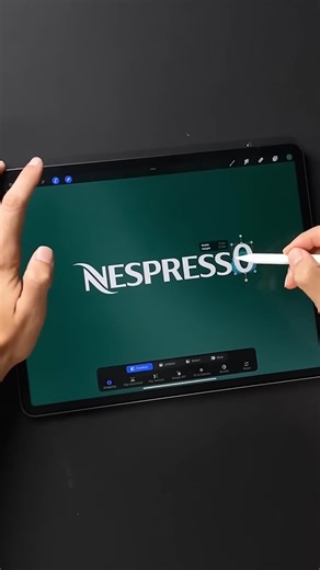 607K views · 9.4K reactions | Best Coffee Logo Animation #logodesigner #brochure #nespresso | CC & Design - Creative Communication & Design | Facebook