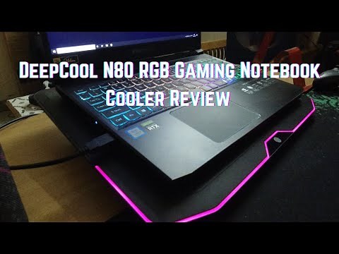 Deepcool N80 RGB Gaming Laptop Cooling Pad Review in-depth | Value for Money Notebook Cooler 🥶
