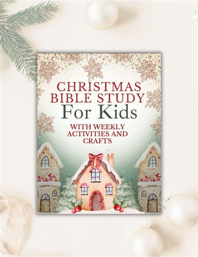 Kids Advent Bible Study | Christmas Scripture Activities (digital Download) - Etsy