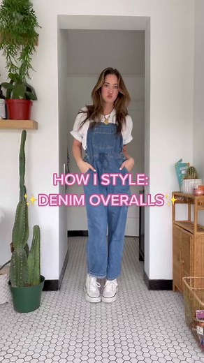 Stylish Ways to Wear Denim Overalls