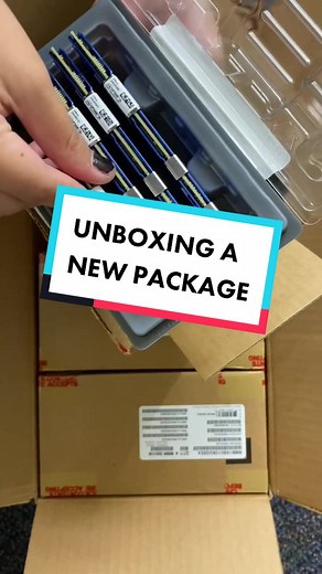 sneak peek at what’s coming next 👀 #unboxing #intel #optane #server #ssd #computer