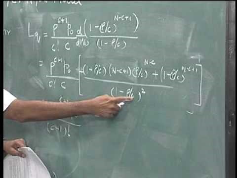 Lec-32 Multiple Server Queueing Models