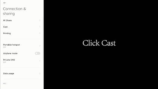 Android Screen Mirroring