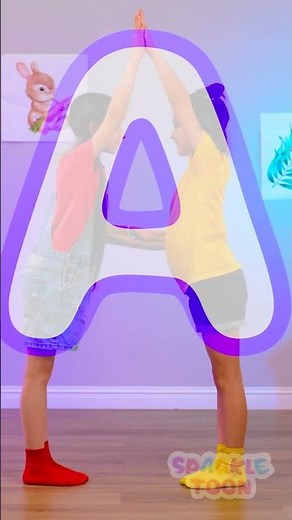 🔠 Jump, Stretch, ABC! Fun Alphabet Gymnastics 🤸‍♀️ #SmartKids #Lesson