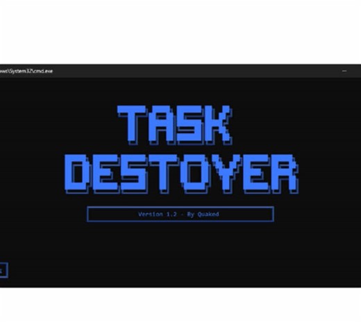 How to Run Task Destroyer with One Click Optimizer