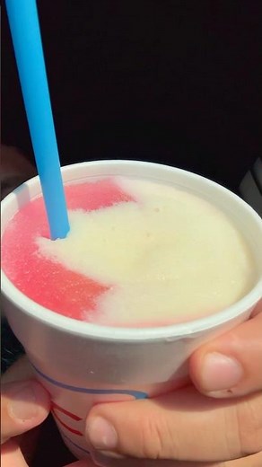 Secret Menu Slush From Sonic #secretmenu #slushy #sonic #foodie