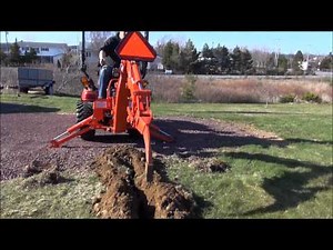 Kubota BX25D Working video