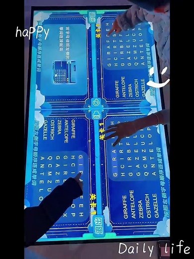 Digital Game Table | Interactive Touch Screen Games for Kids & Educational Science Gaming