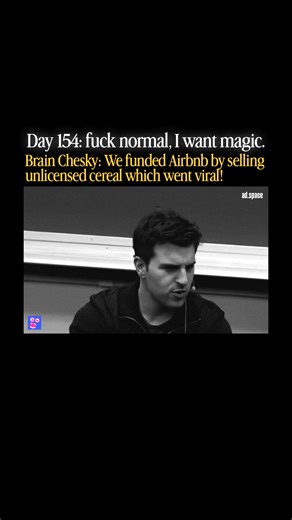 Daily insights for Founders | Nocapvc on Instagram: "Airbnb founder explained how they funded their company by selling limited edition cereals. They were design experts and understand how viral marketing will work in their favour. Ad Space: Looking for brands who would love to integrate their brand logo in our content. Dm us now! #airbnb #marketinginsights #marketingtips101 #marketingadvice #brainchesky #viralmarketing #entrepreneurstories #brandingtips101"