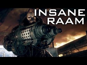 Gears of War Ultimate Edition INSANE RAAM Boss (Final Boss & NEW Ending)