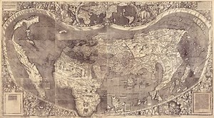First Map To Name America Accurately, Now On Display