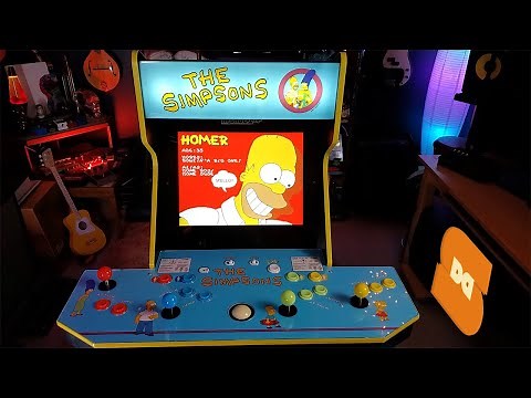 Arcade1Up's BEST ARCADE YET? A Simpsons Arcade Review