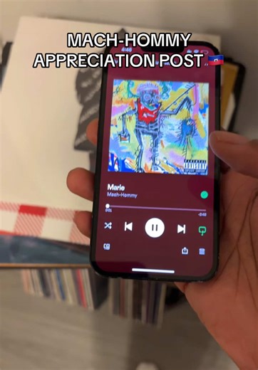 the haitian king of rap!! thank god I’ve discovered mach hommy early in my life. #machhommy