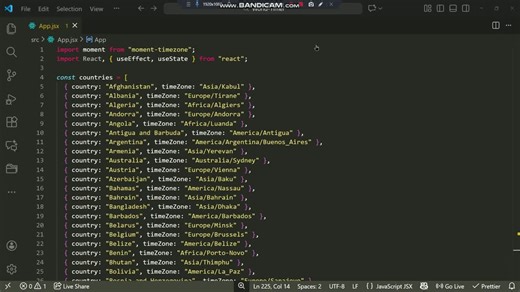 Dynamic World Time Zones Clock with React, Moment.js, and Tailwind CSS | SHREERAM SINGRAUL posted on the topic | LinkedIn