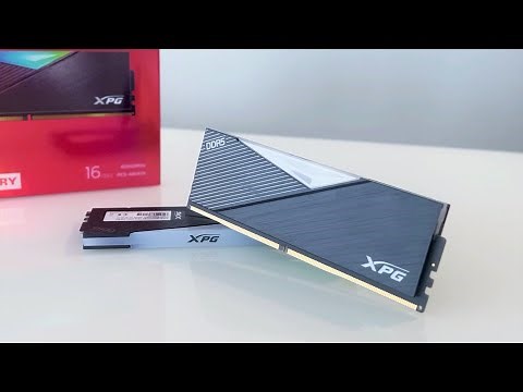 Adata XPG Lancer RGB DDR5-6000 32GB memory Kit Unboxing