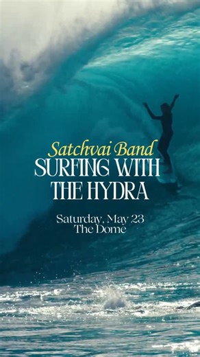 937 BOB FM on Instagram: "🎸 Joe Satriani & Steve Vai’s “Surfing With The Hydra” 2026 Tour is making waves as it heads to The Dome in Virginia Beach on Saturday, 5/23! 🌊⚡ 🤘 The Satch/Vai Band will be joined by special guests Animals as Leaders 🐾🎶 — an epic night of guitar mastery you don’t want to miss! 🎟️ Tickets go on sale Friday, 12/12 at 10am! Grab yours here 👉 https://bit.ly/SatchVaiVB26 🔥"