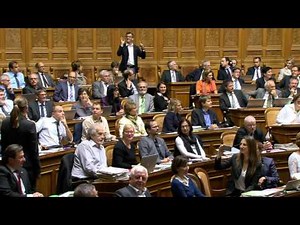 Flashmob im Nationalratssaal